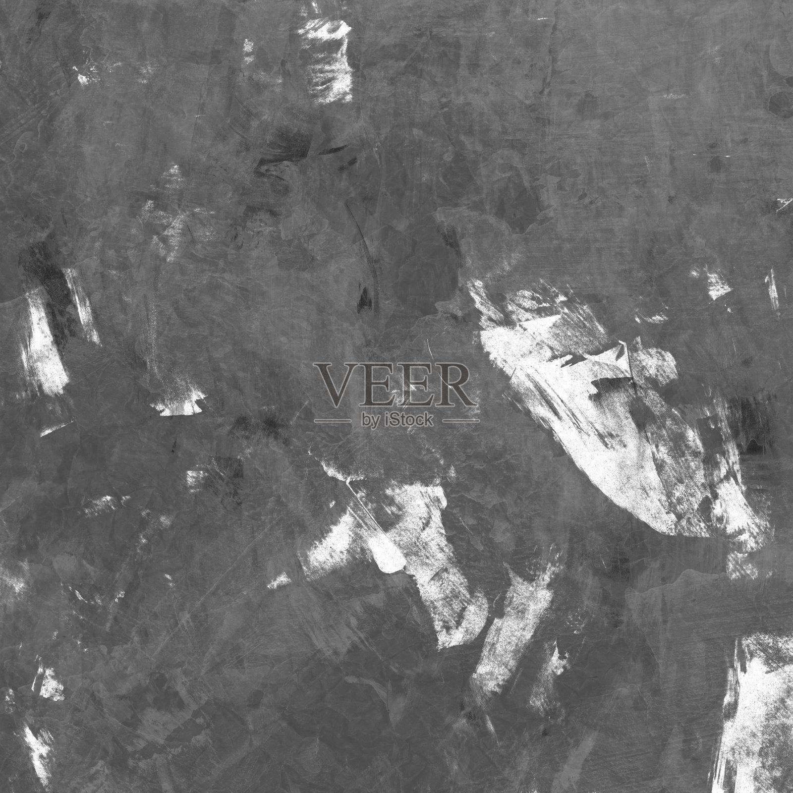 黑色斑点的背景。手绘纹理与白色笔触插画图片素材