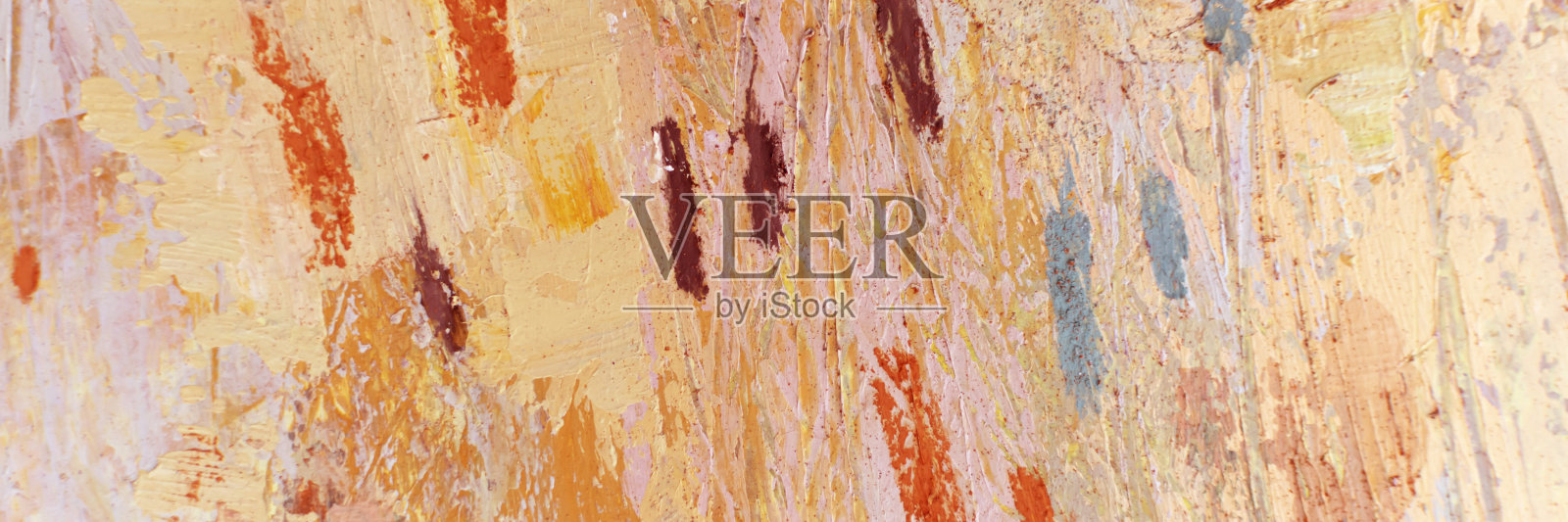 艺术横幅模板与自然的艺术纹理。抽象的一笔纹理。插画图片素材