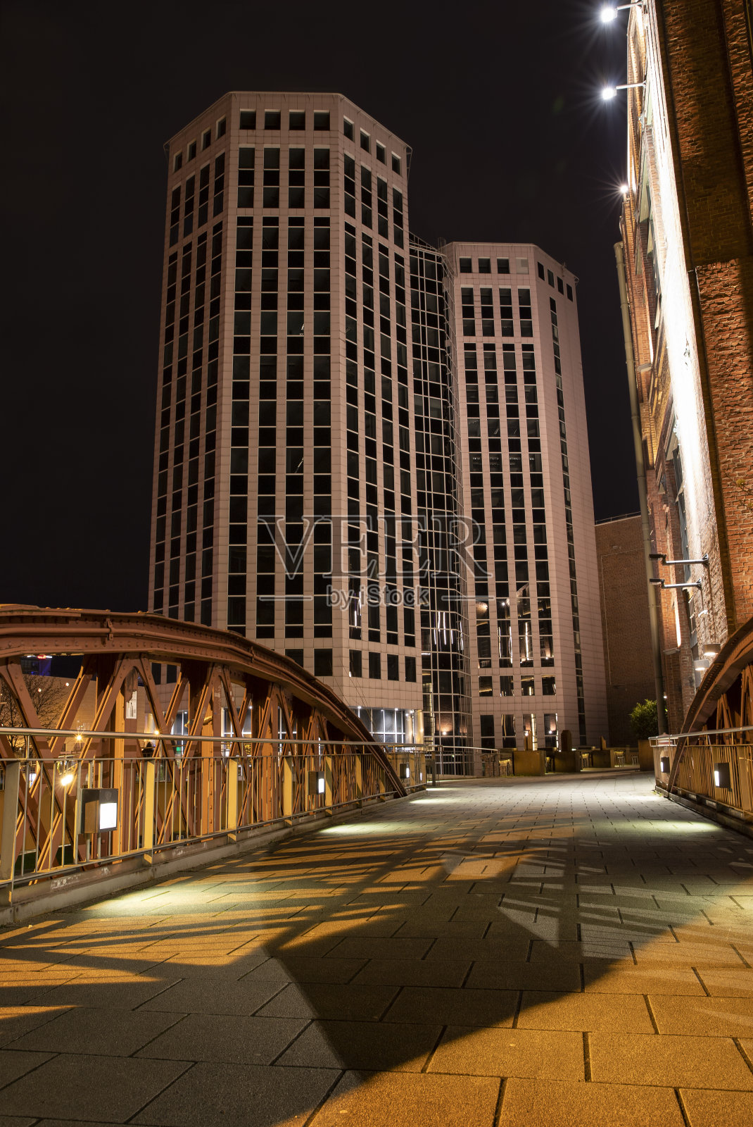 德国埃森夜城照片摄影图片