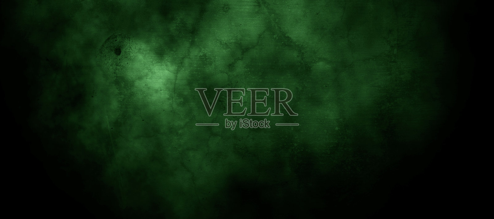 可怕的深绿色雾状裂缝墙作背景照片摄影图片