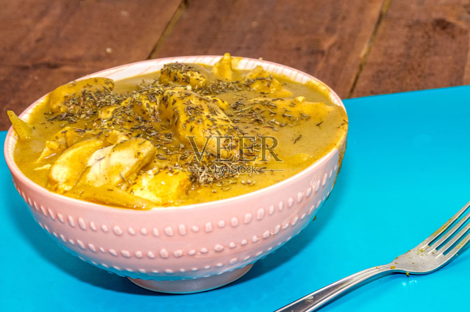 咖喱鸡照片摄影图片