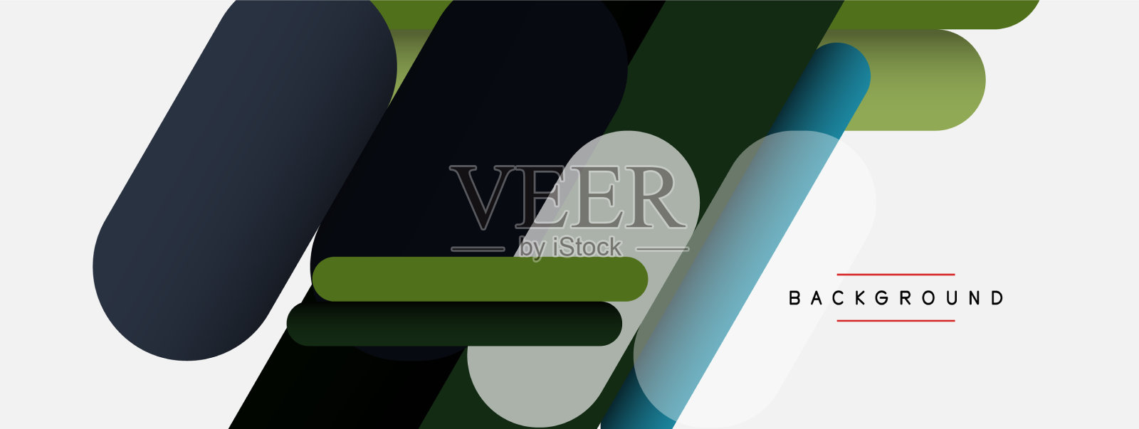 抽象背景圆形线条插画图片素材