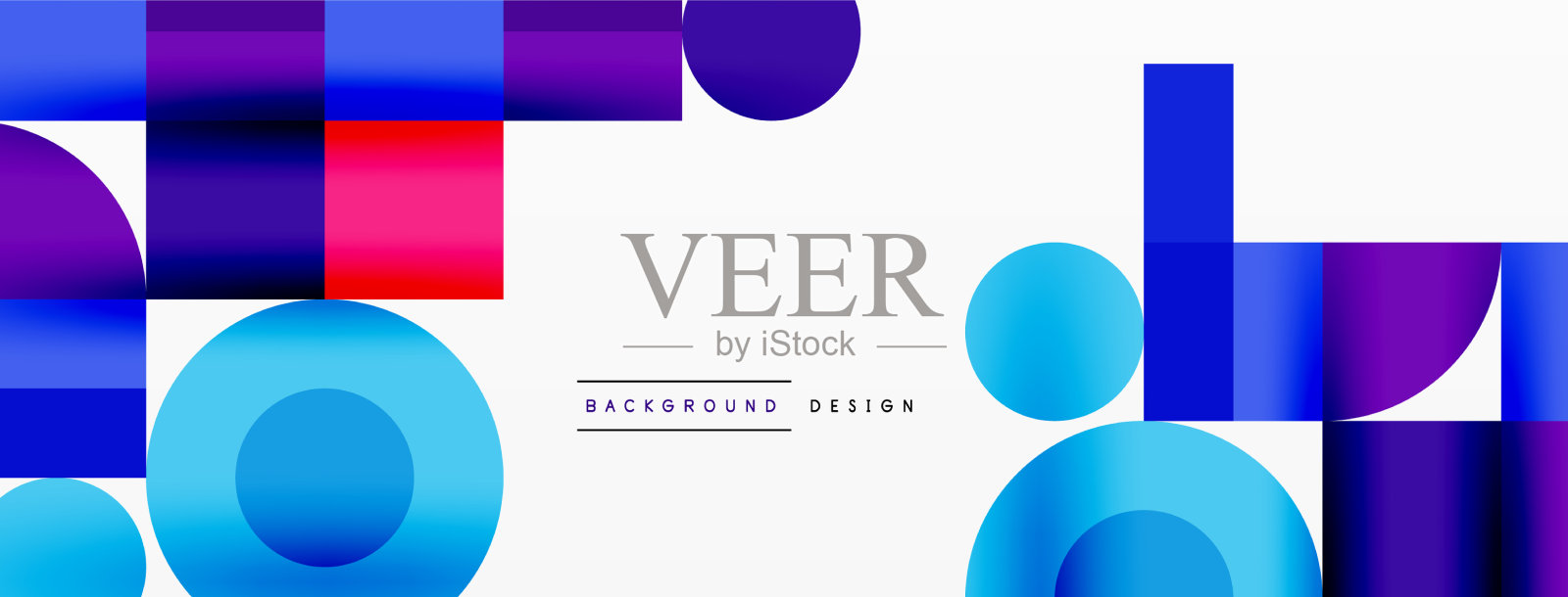 美丽的抽象背景圆三角形插画图片素材