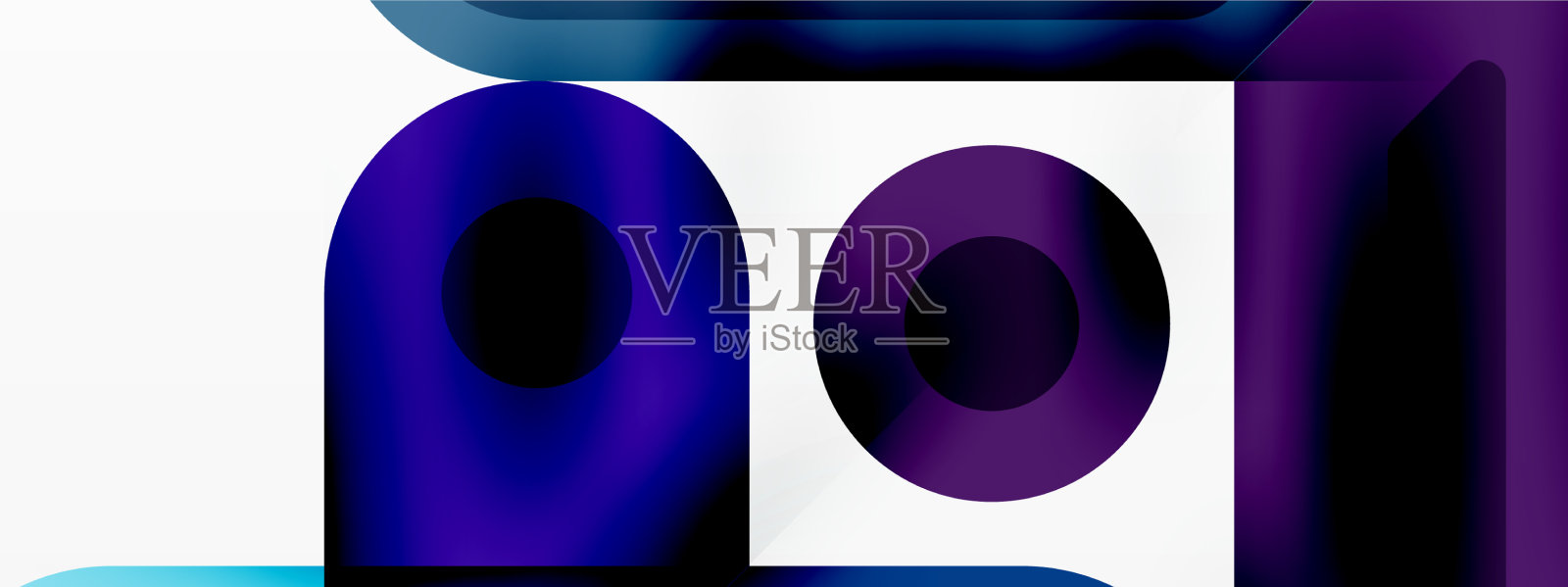 创意几何壁纸最小抽象插画图片素材