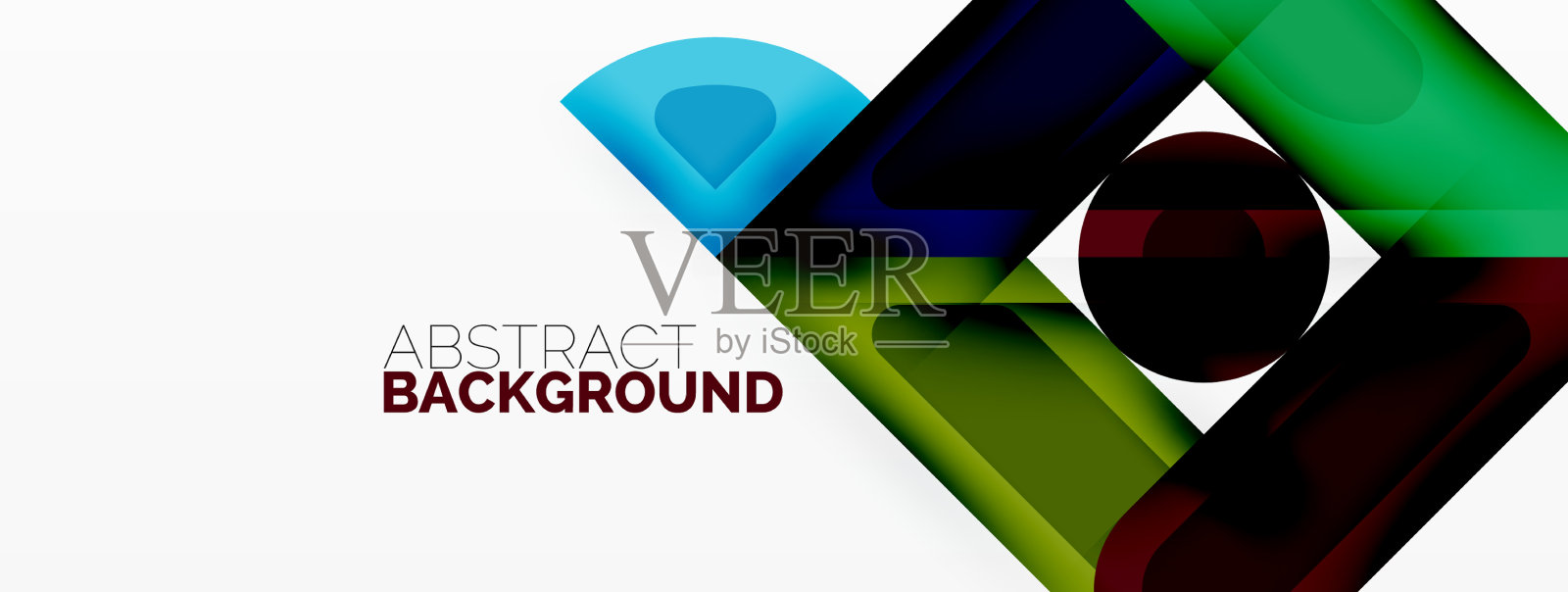 创意几何壁纸最小抽象插画图片素材