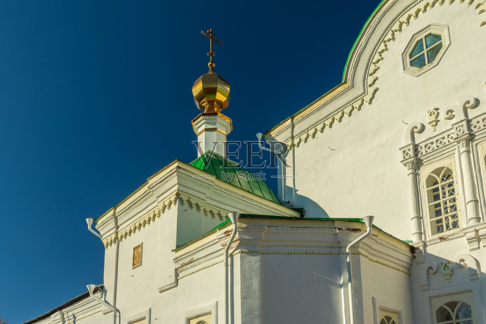 菲利普教堂，莫斯科大都会在昆古尔。照片摄影图片