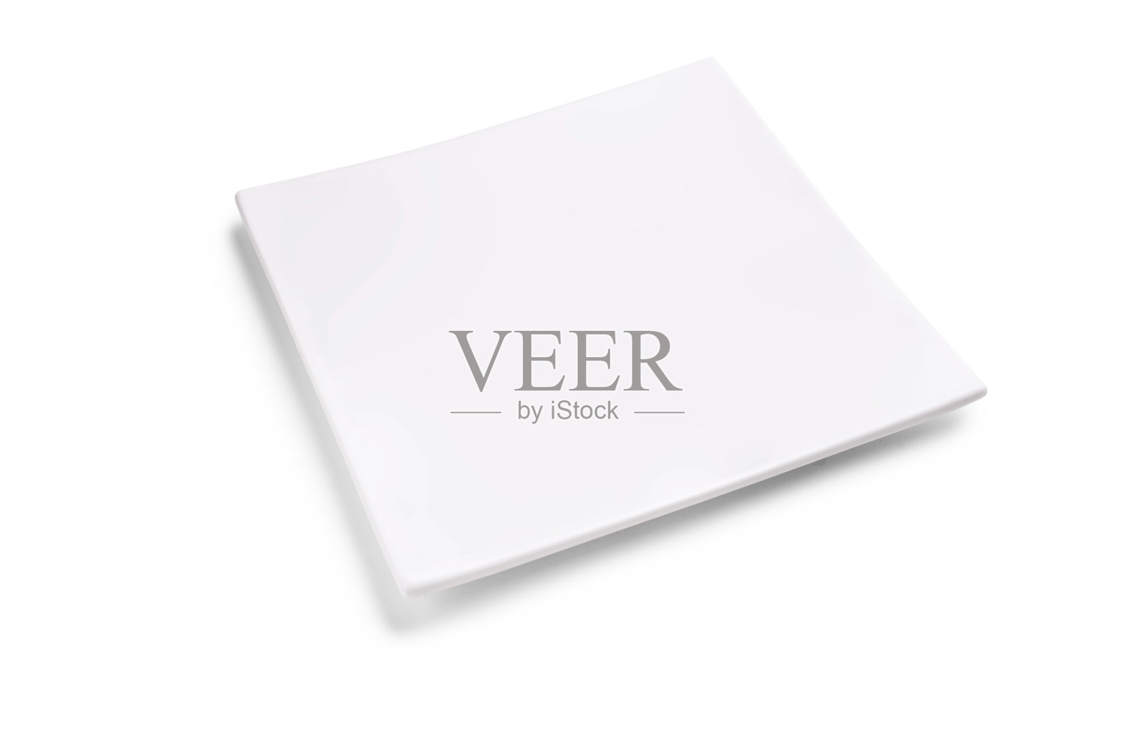 一个空白的白色盘子照片摄影图片