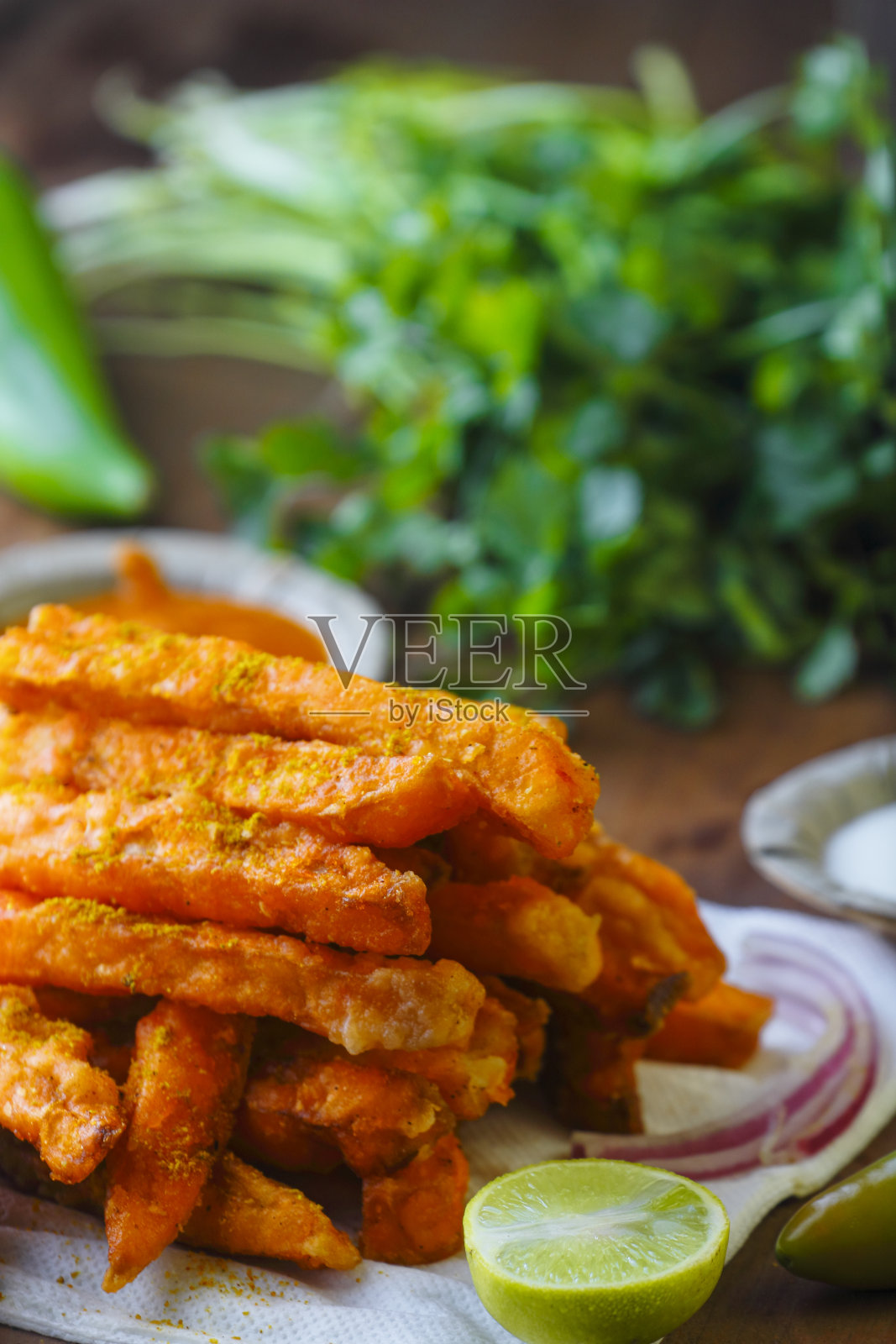 马沙拉马铃薯薯条照片摄影图片