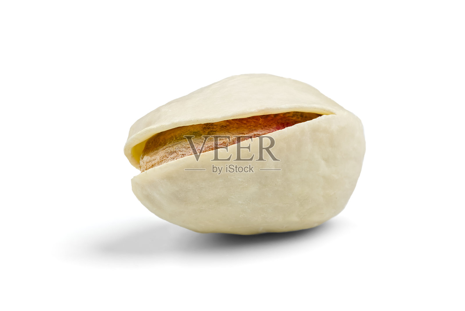 开心果孤立在白色背景上，剪裁路径照片摄影图片