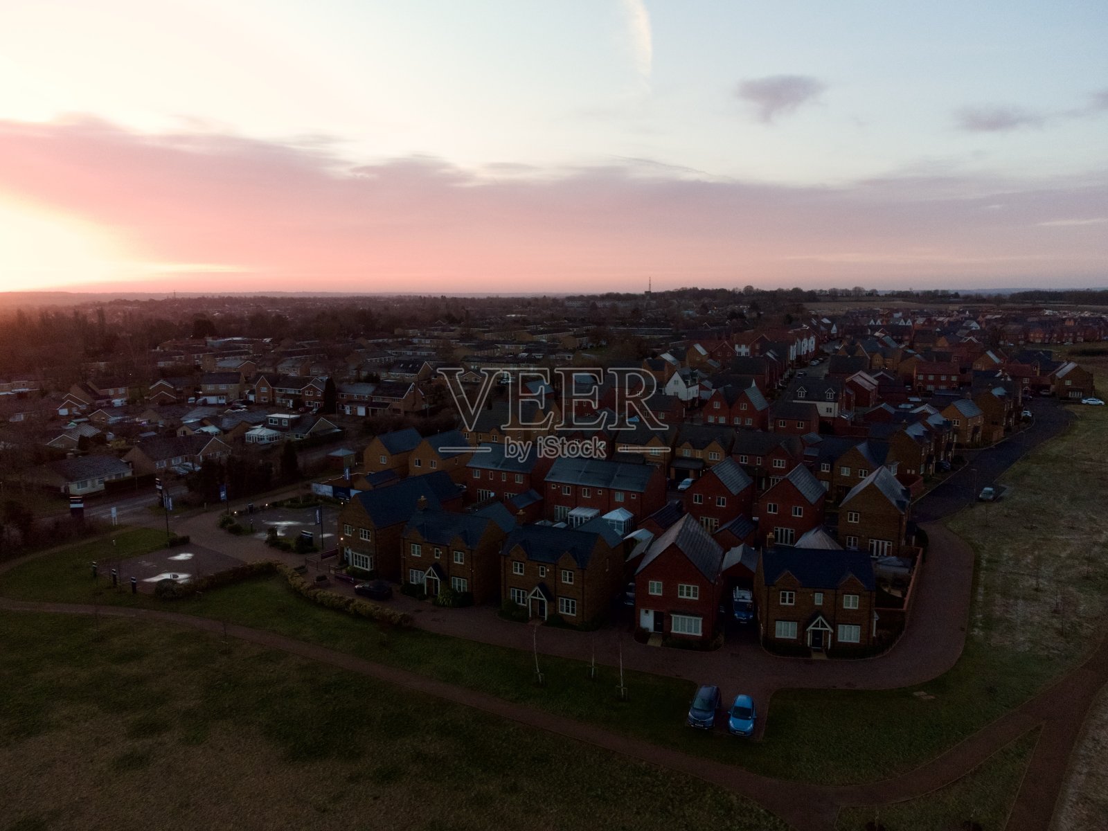 英国的一个小城市照片摄影图片