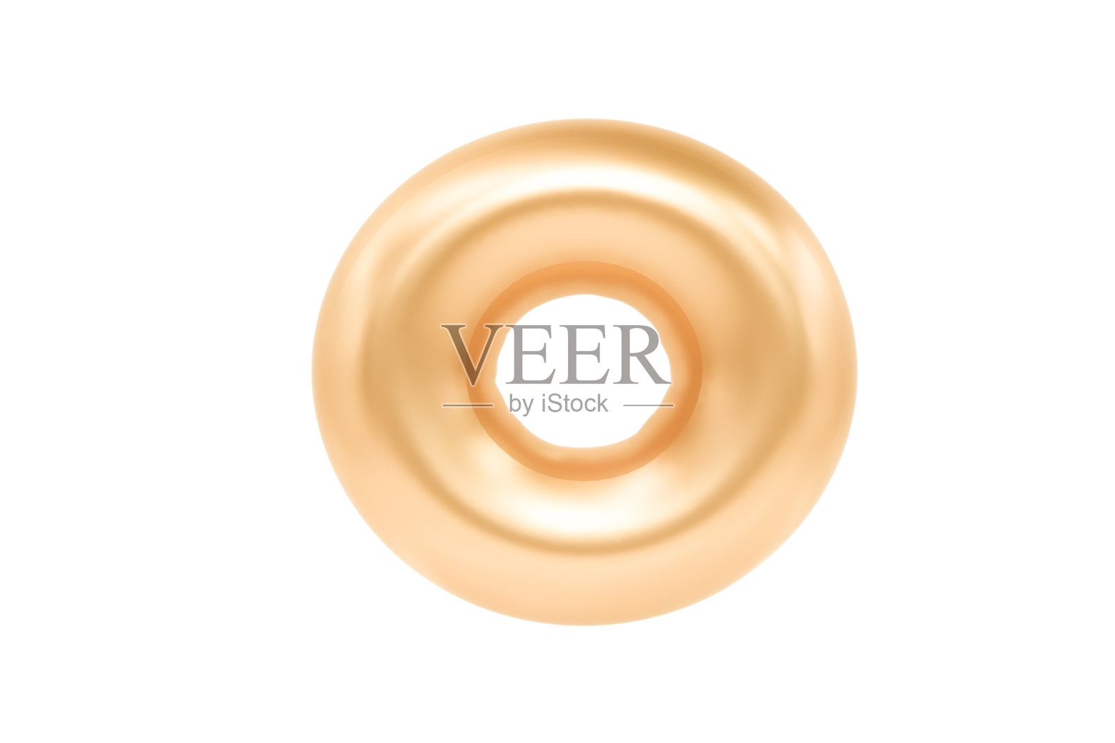 金色金属零，数字0字体制作的现实的3D氦气球，Premium 3D插图。照片摄影图片