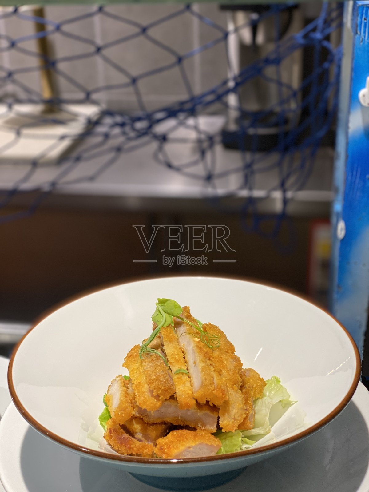 炸排骨。照片摄影图片