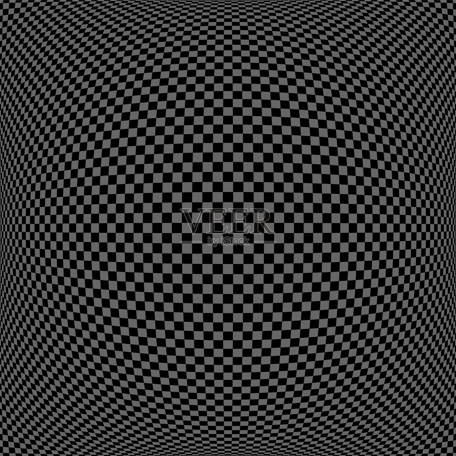 抽象几何三维方格黑和灰色背景。插画图片素材