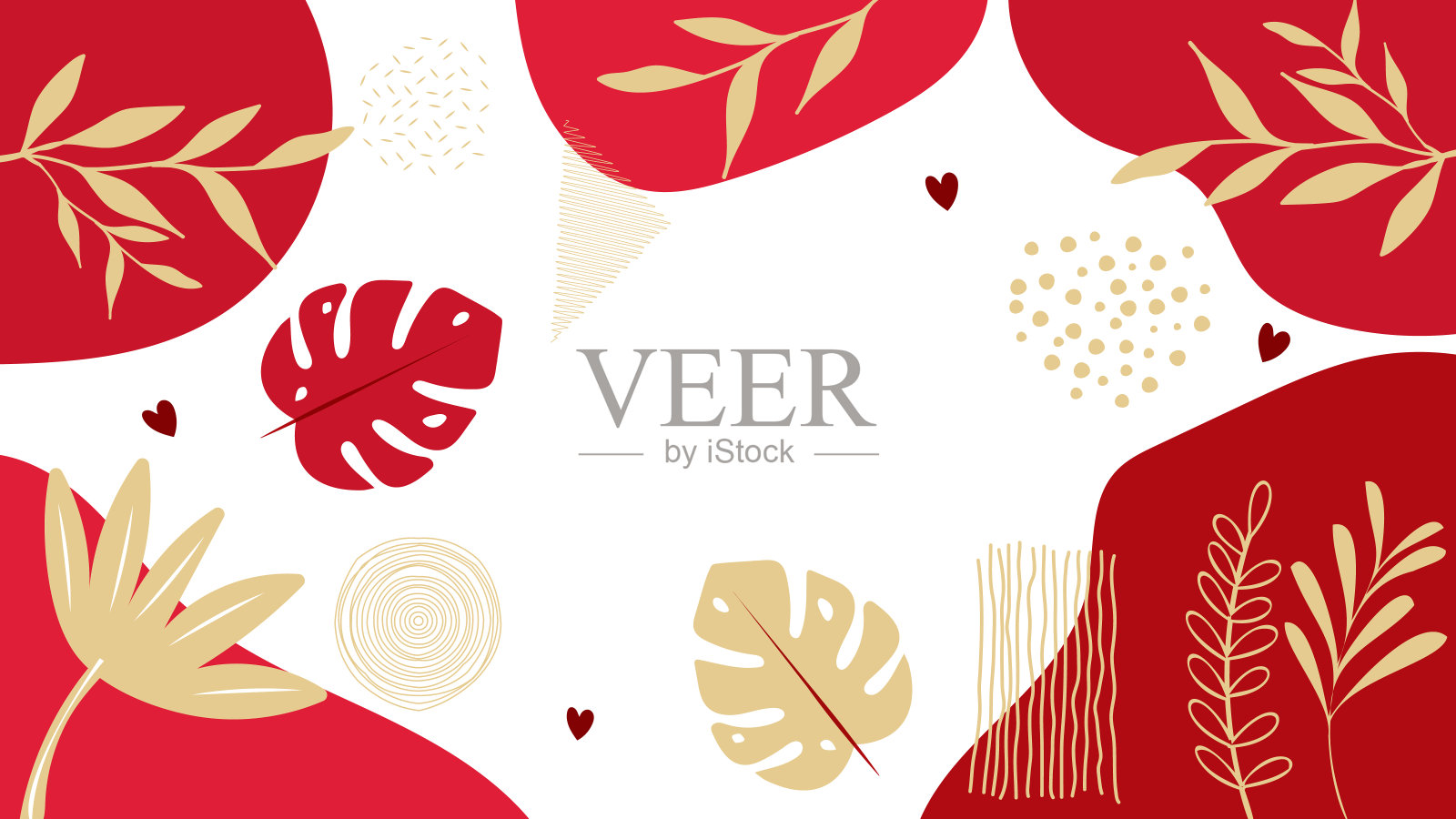 简单抽象的有机背景。可用于墙面装饰，明信片，海报，宣传册，社交媒体帖子，移动应用程序，横幅设计和网页/互联网广告插画图片素材