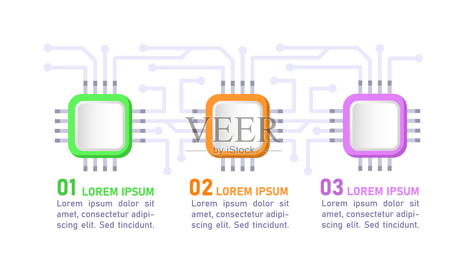 复杂技术信息图表模板设计设计模板素材