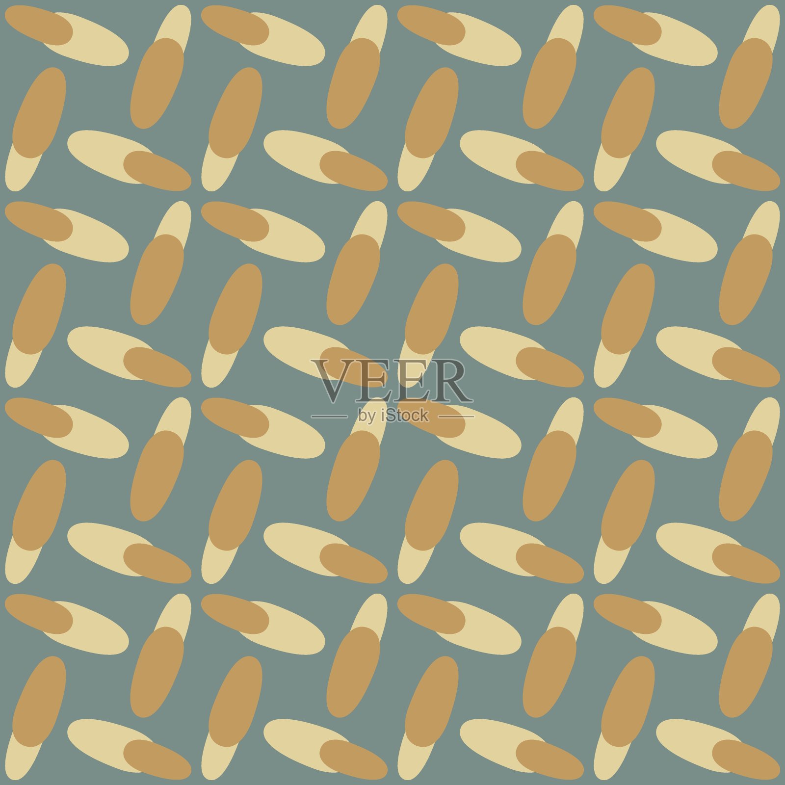 简单抽象无缝图案-强调任何表面。插画图片素材