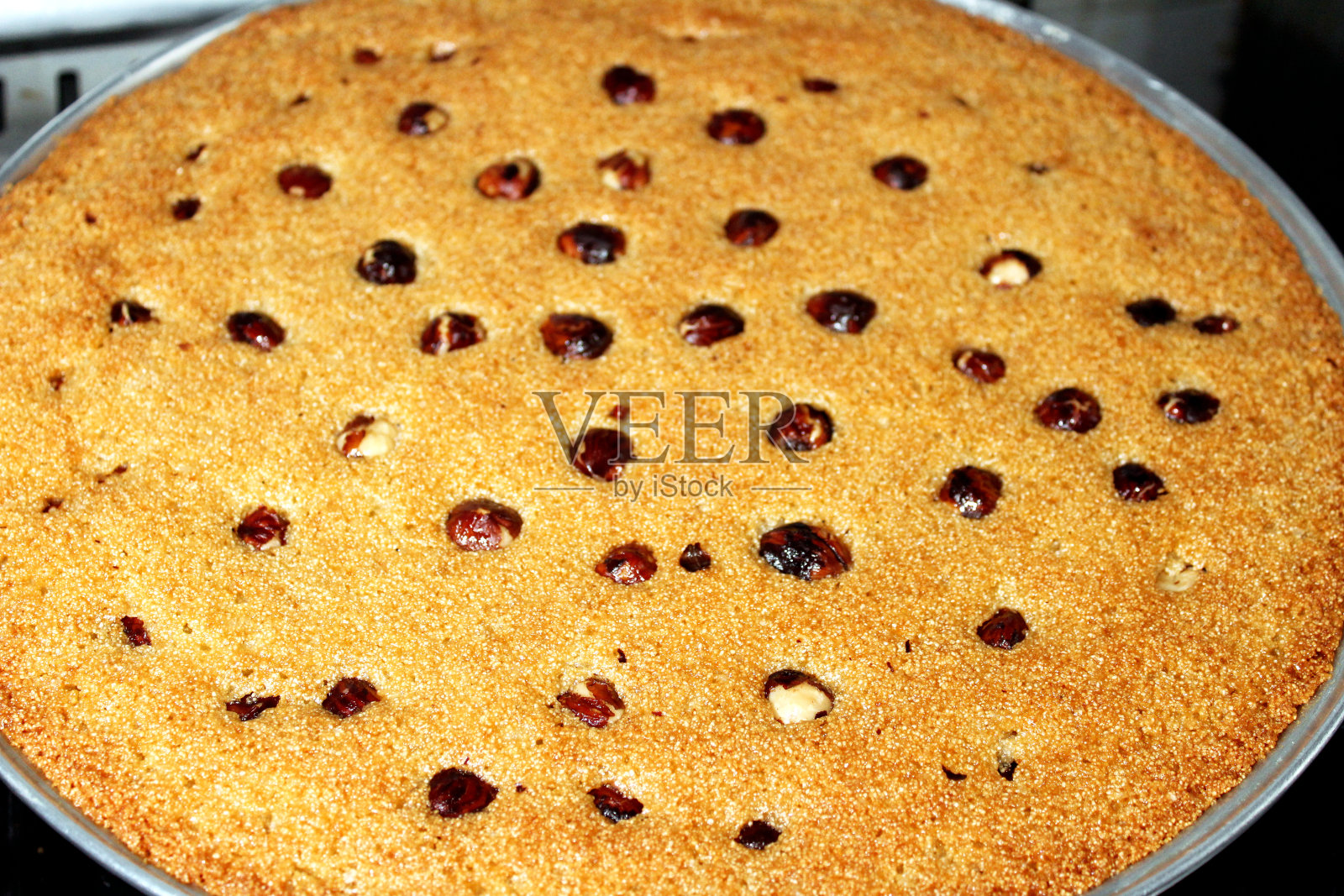 芭蕉是一种中东甜点，通常在斋月烘烤照片摄影图片