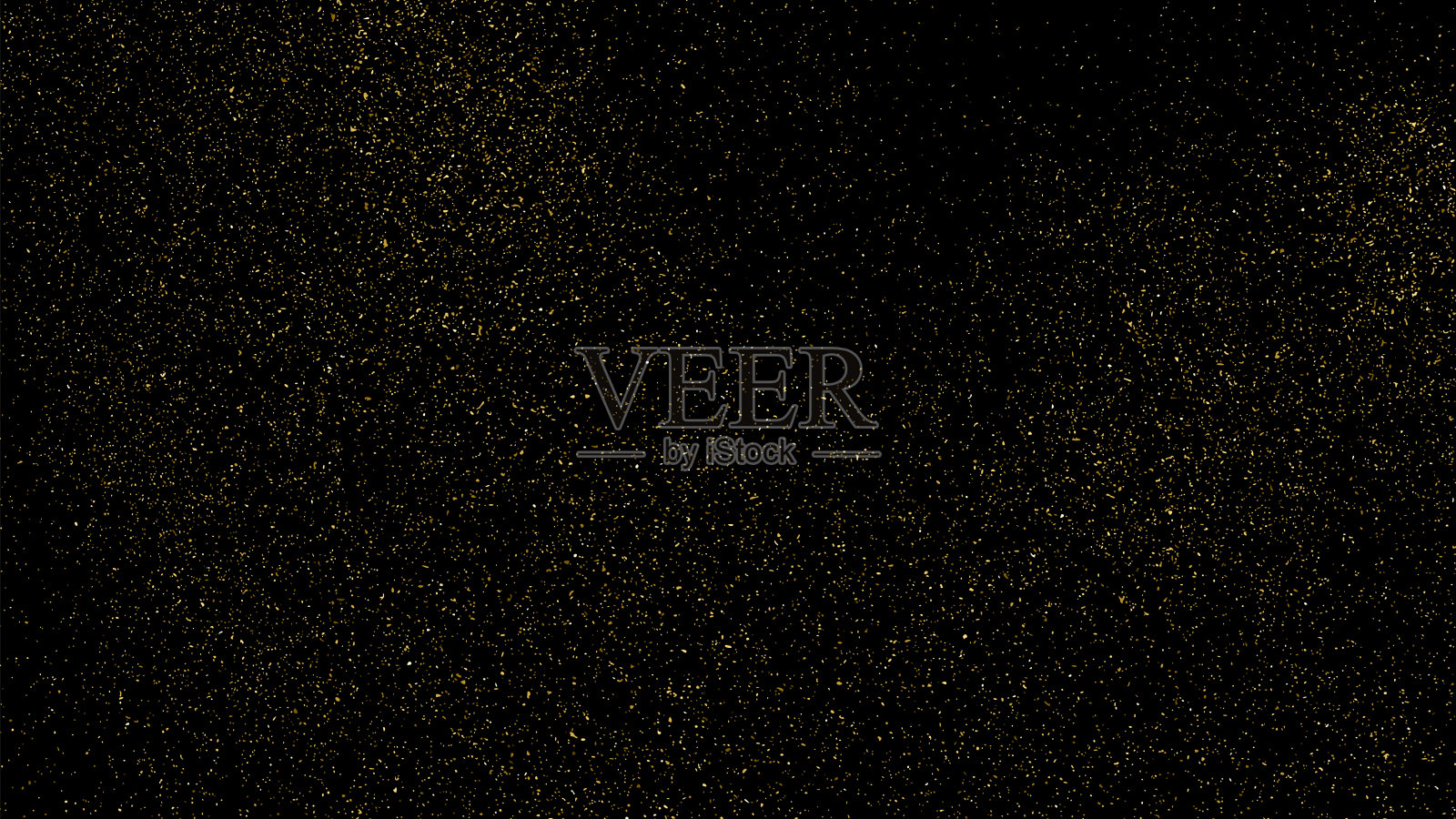 金色的星尘向量插画图片素材