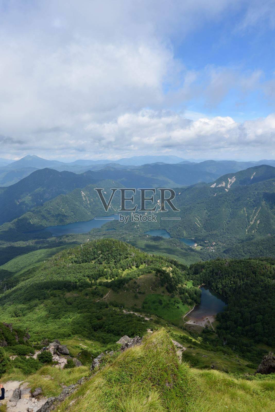 从丸沼到日本枥木县白连山照片摄影图片