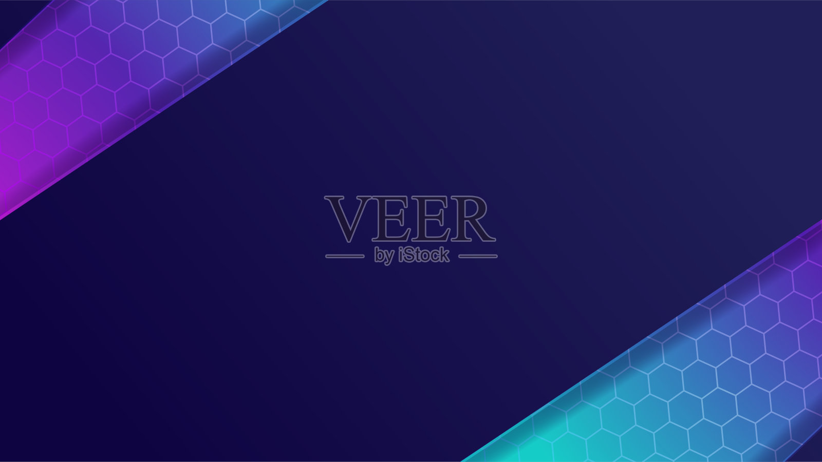 现代孟菲斯蓝紫色抽象设计背景插画图片素材