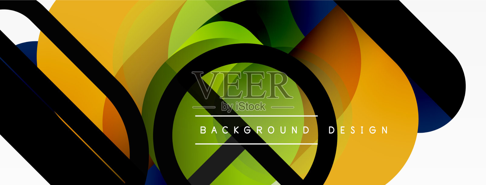 创意几何壁纸最小的圆插画图片素材