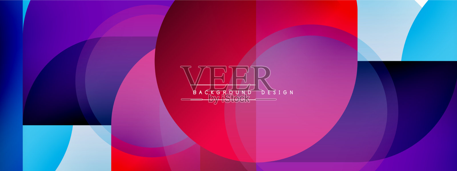 创意几何壁纸最小的圆插画图片素材