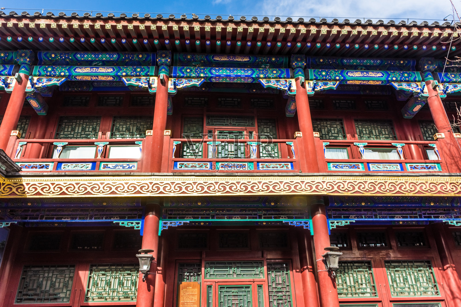 位于中国北京市中心的寺庙照片摄影图片