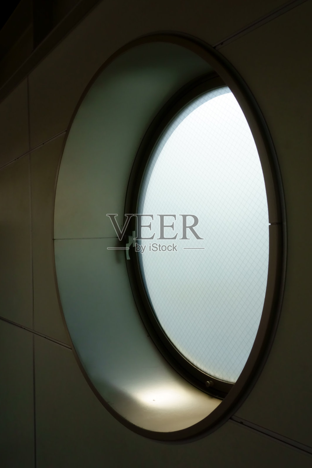 圆形采光进气窗照片摄影图片