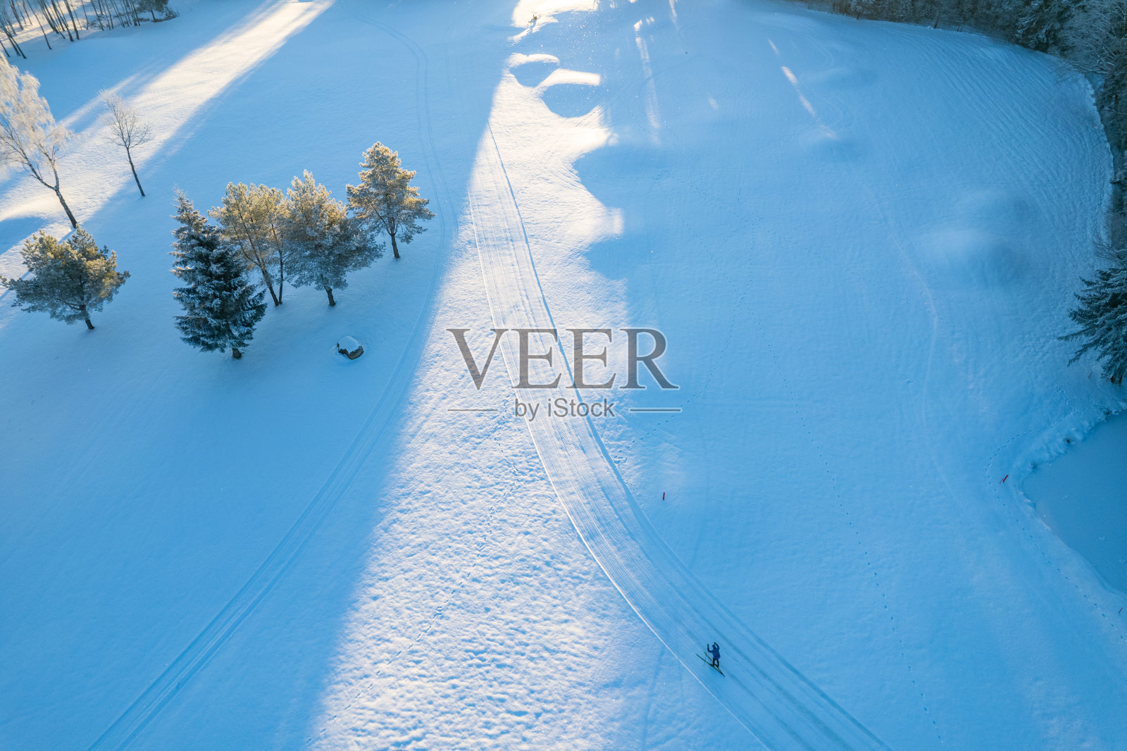 冬季自然景观全景图照片摄影图片