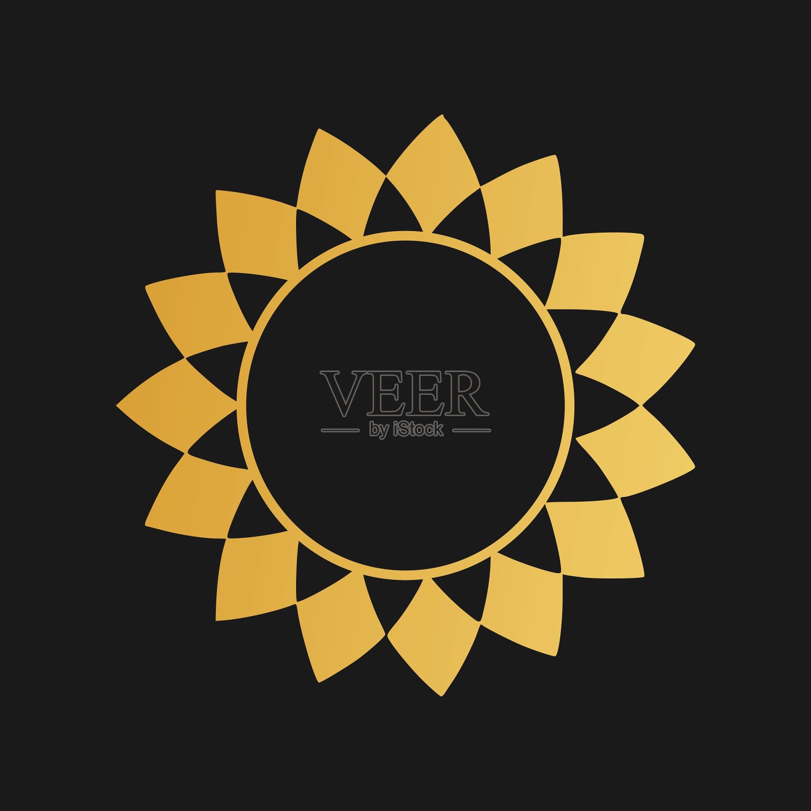 伊斯兰装饰。华丽的元素设计的地方，文字，婚礼请柬，贺卡。插画图片素材