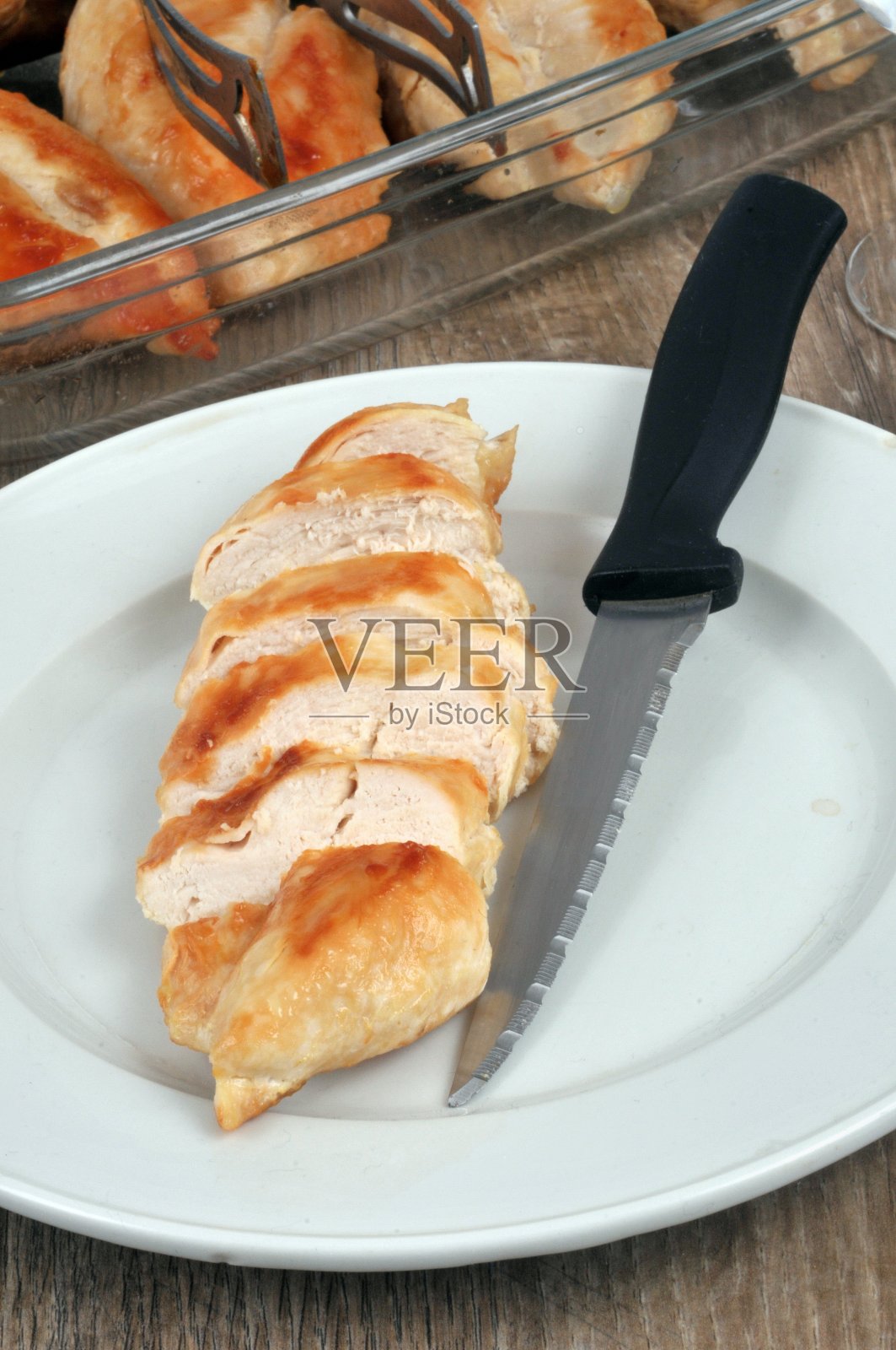 将鸡胸肉照片摄影图片