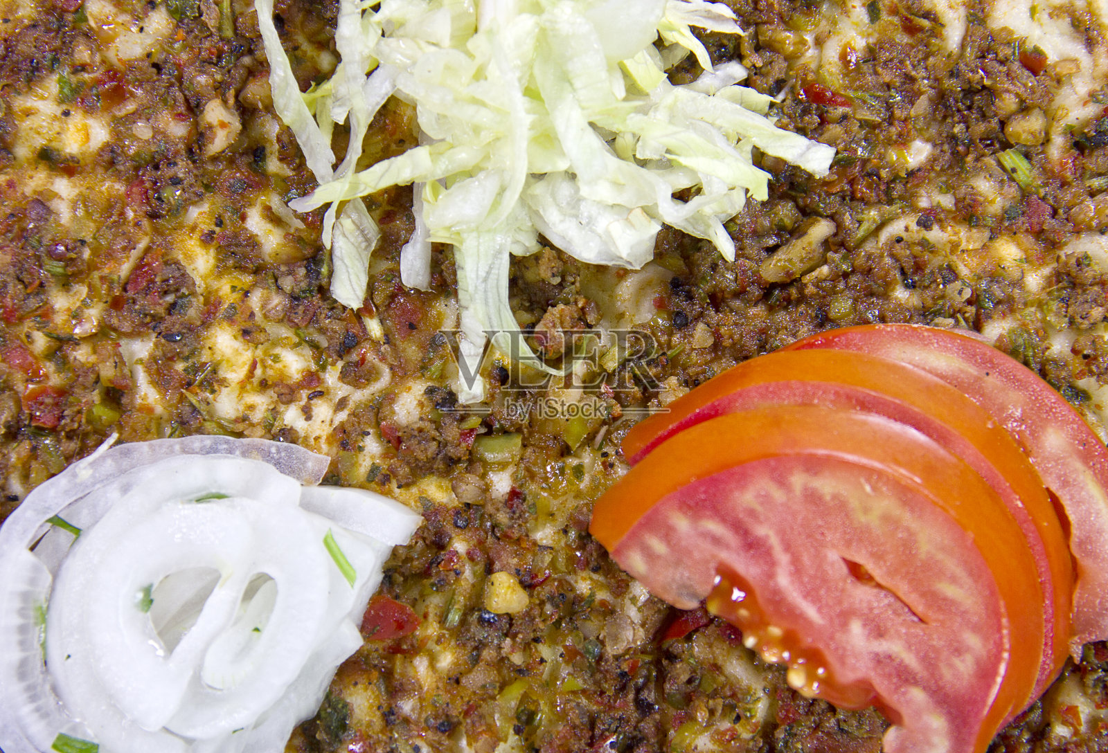 食物的高视角照片摄影图片