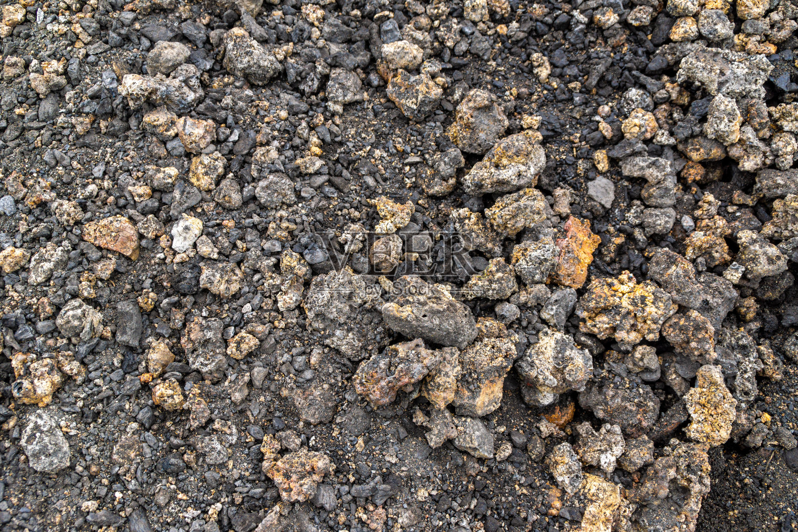 煤渣成大块的耐火燃烧产物照片摄影图片