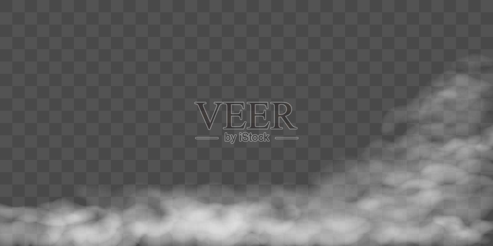 背景上的烟雾。向量蒸汽。插画图片素材