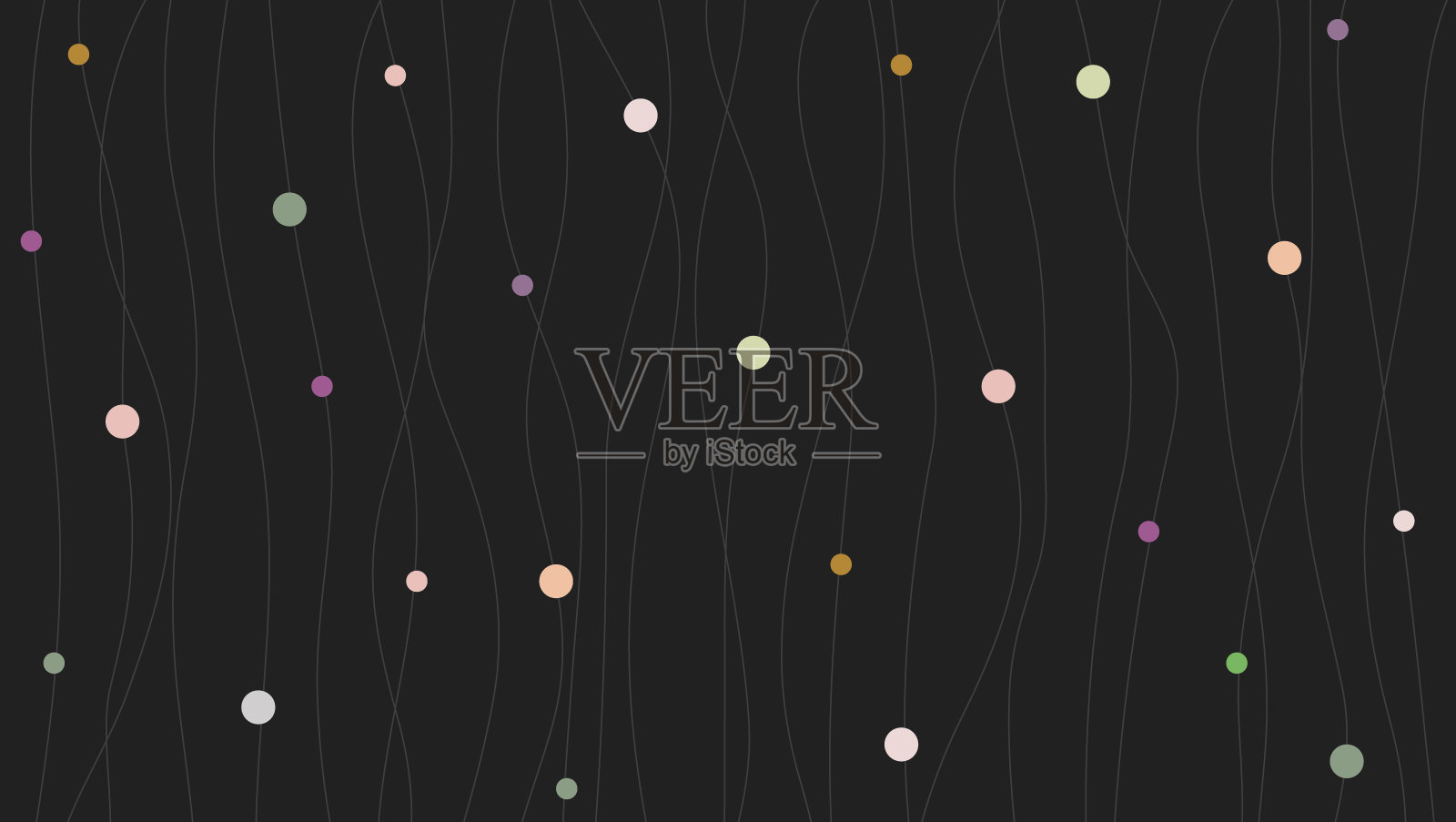 矢量插图。
线背景与吊坠。抽象的背景。壁纸极简主义。插画图片素材