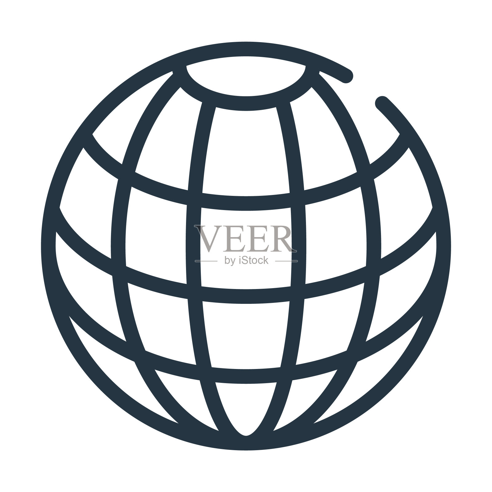 健身球细线图标。活动，网球线性图标从健身房和健身概念孤立的轮廓标志。矢量插图符号元素的网页设计和应用程序。插画图片素材