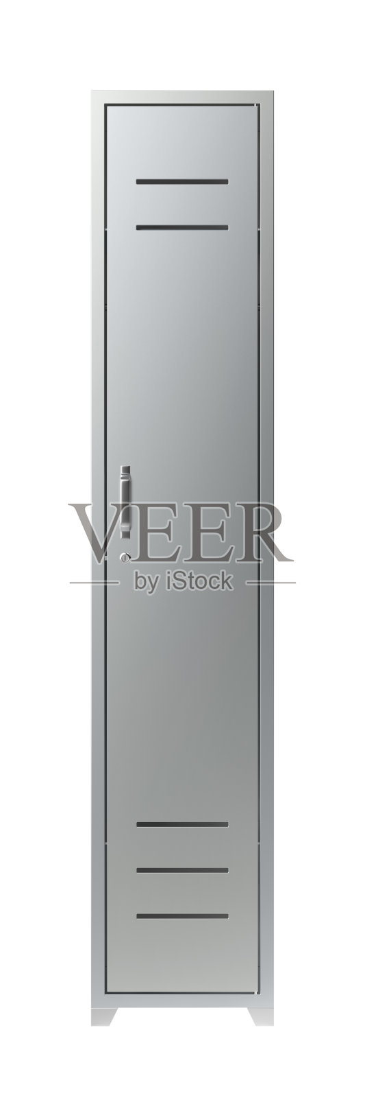 银色金属的衣柜照片摄影图片