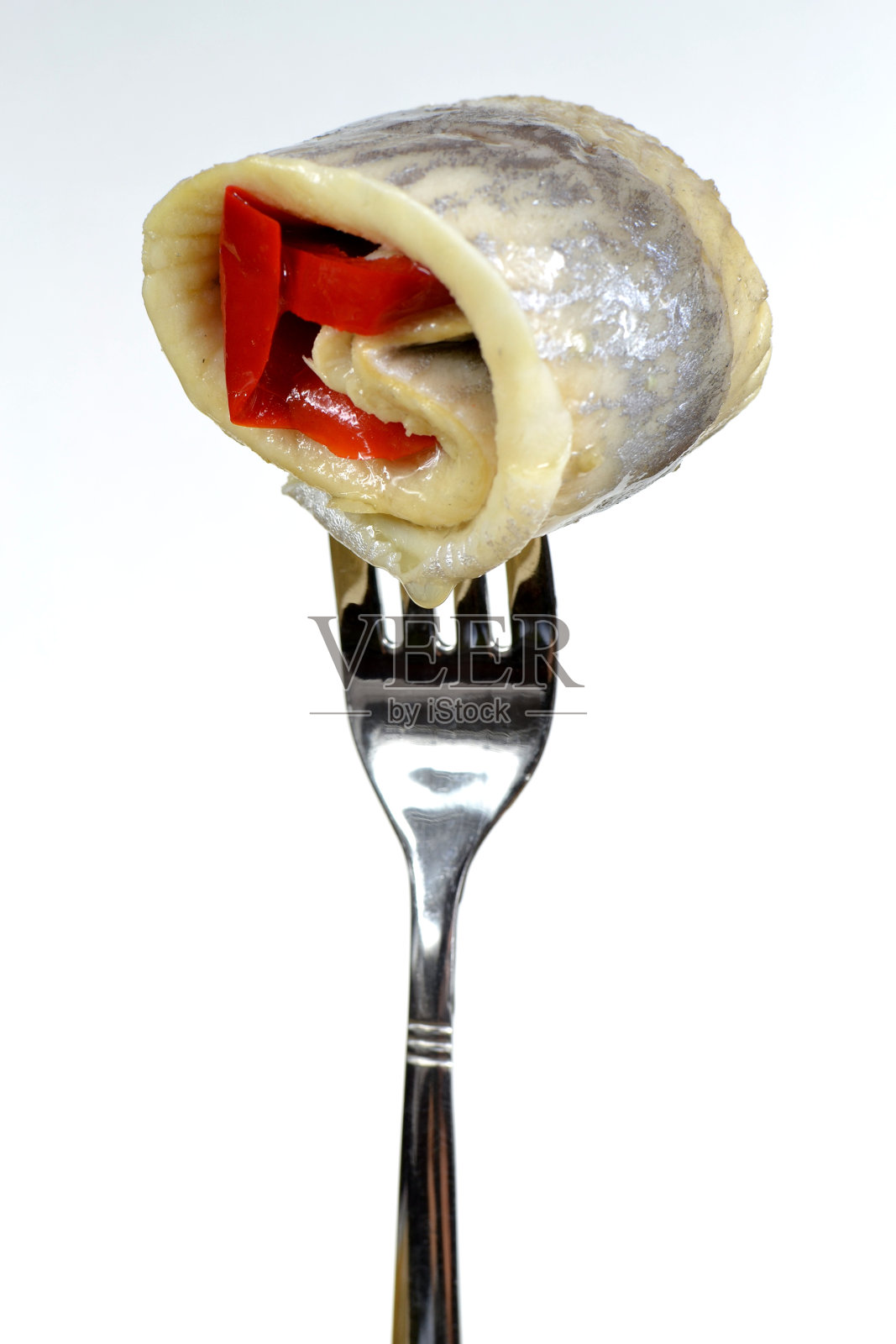 红椒鲱鱼卷照片摄影图片