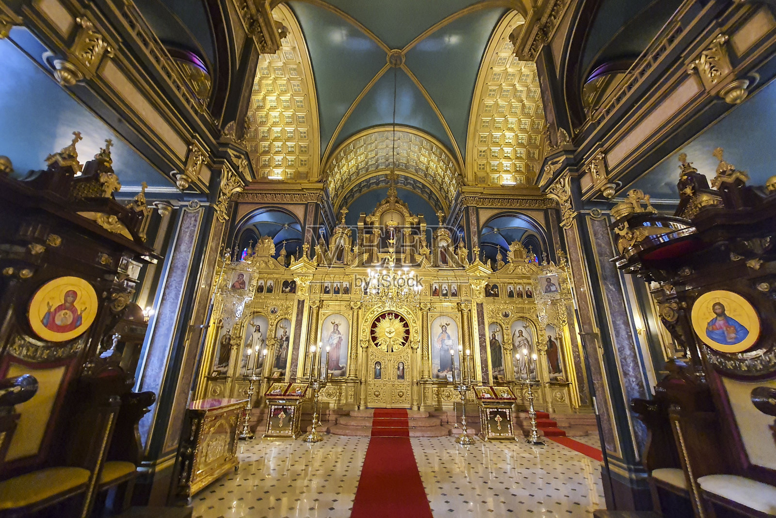 保加利亚圣斯蒂芬教堂(铁教堂)照片摄影图片