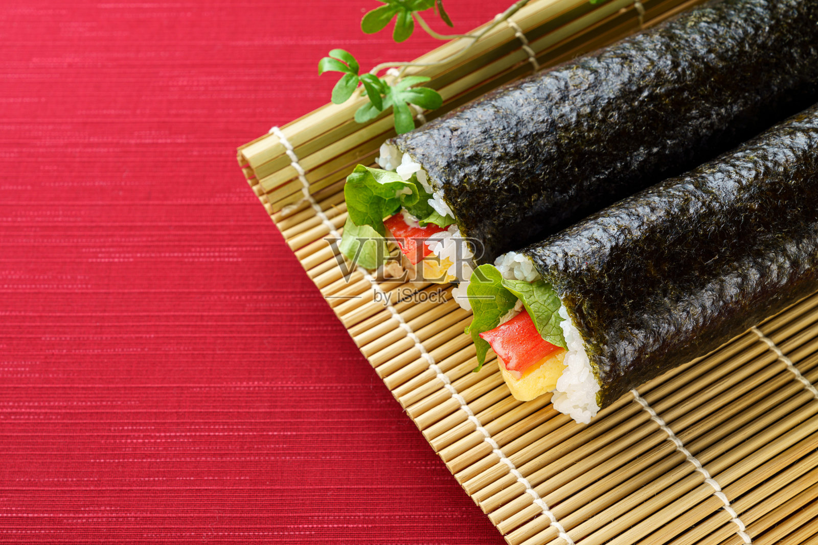 日本寿司卷照片摄影图片