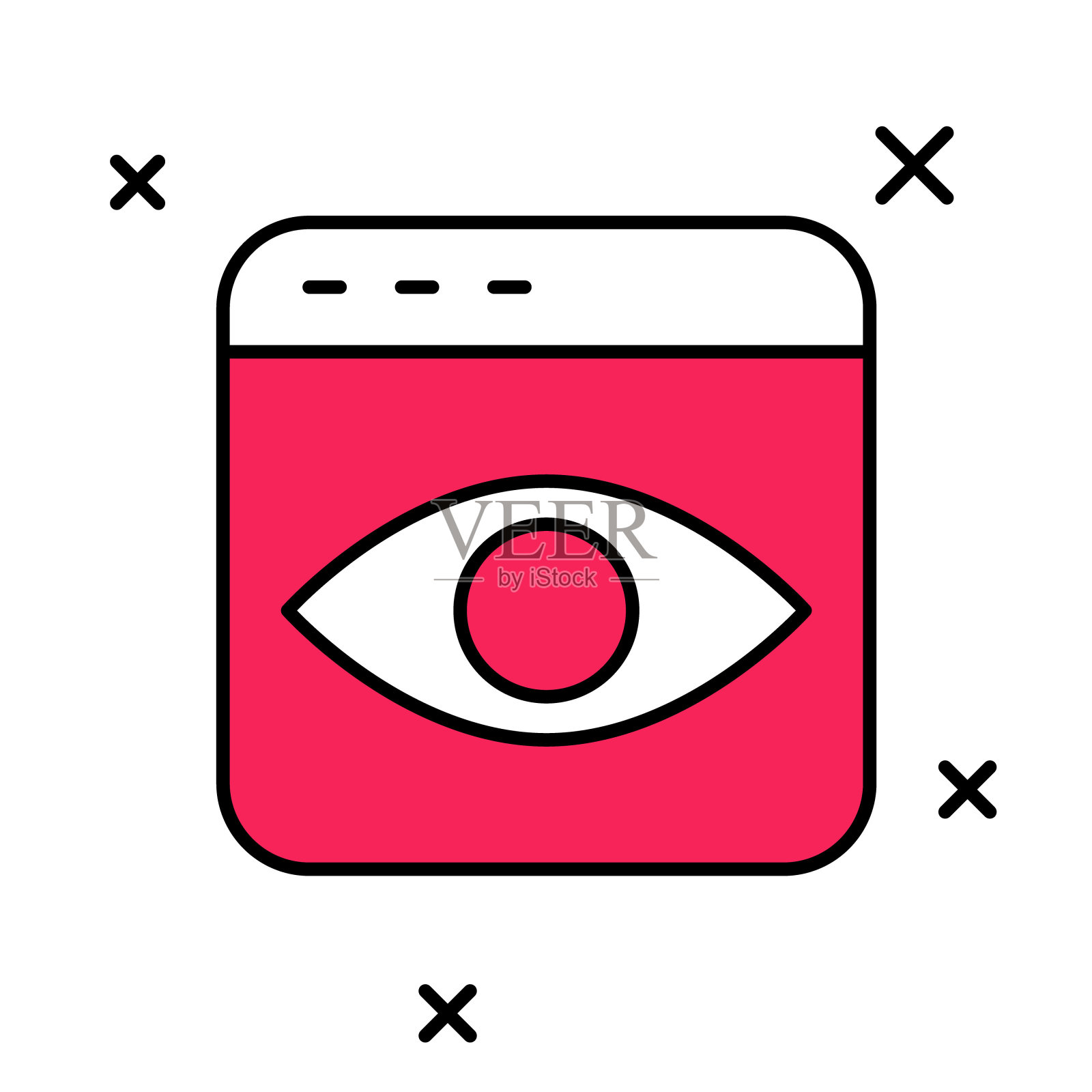 填充轮廓个人信息收集图标孤立在白色背景上。收集个人资料。向量图标素材