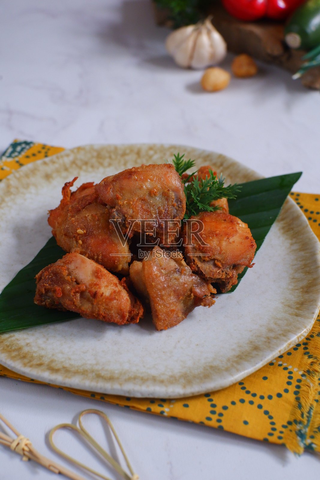 炸鸡照片摄影图片