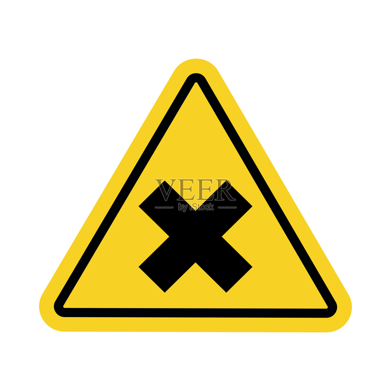 w18签名打印。对健康有害的过敏(刺激性)物质。插画图片素材