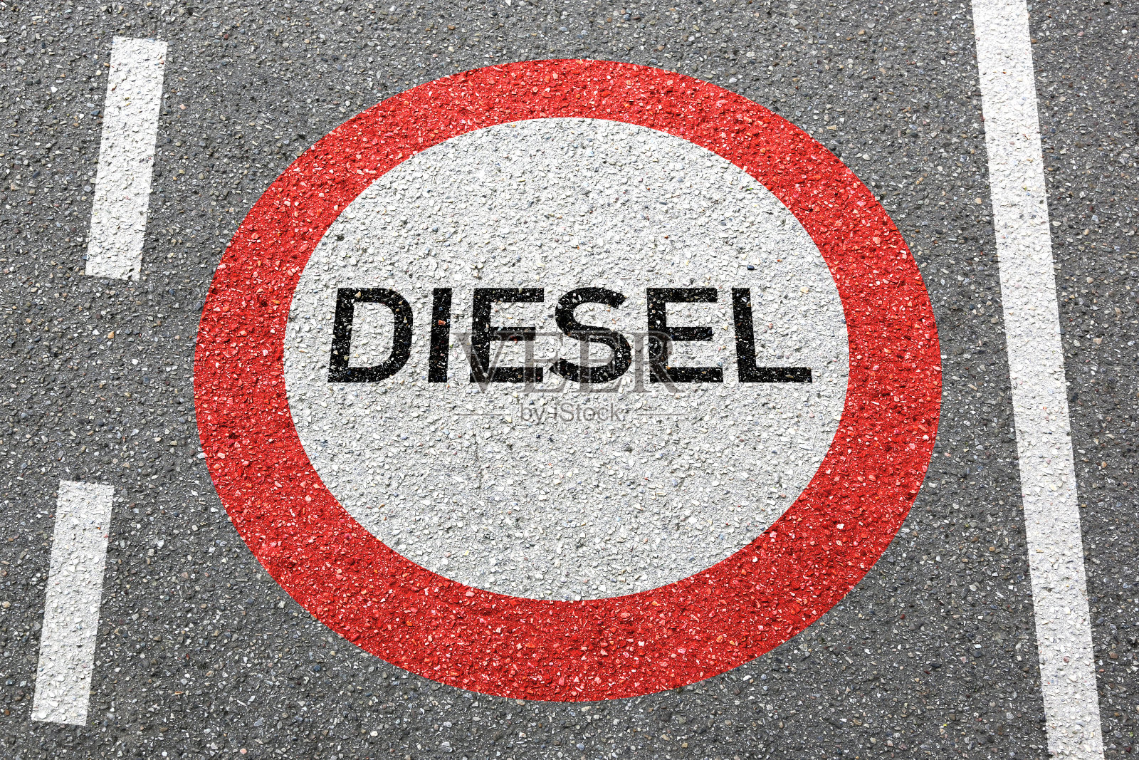 道路标志柴油禁止驾驶道路标志街道不允许进入限制区照片摄影图片