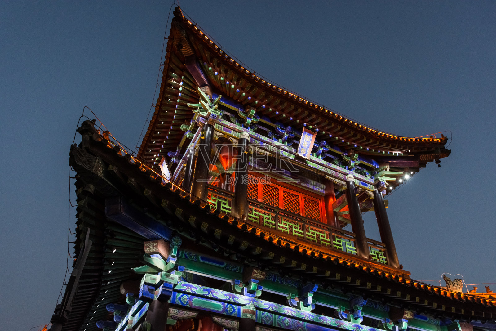 中国古都——历史名城西安的惊人地标照片摄影图片