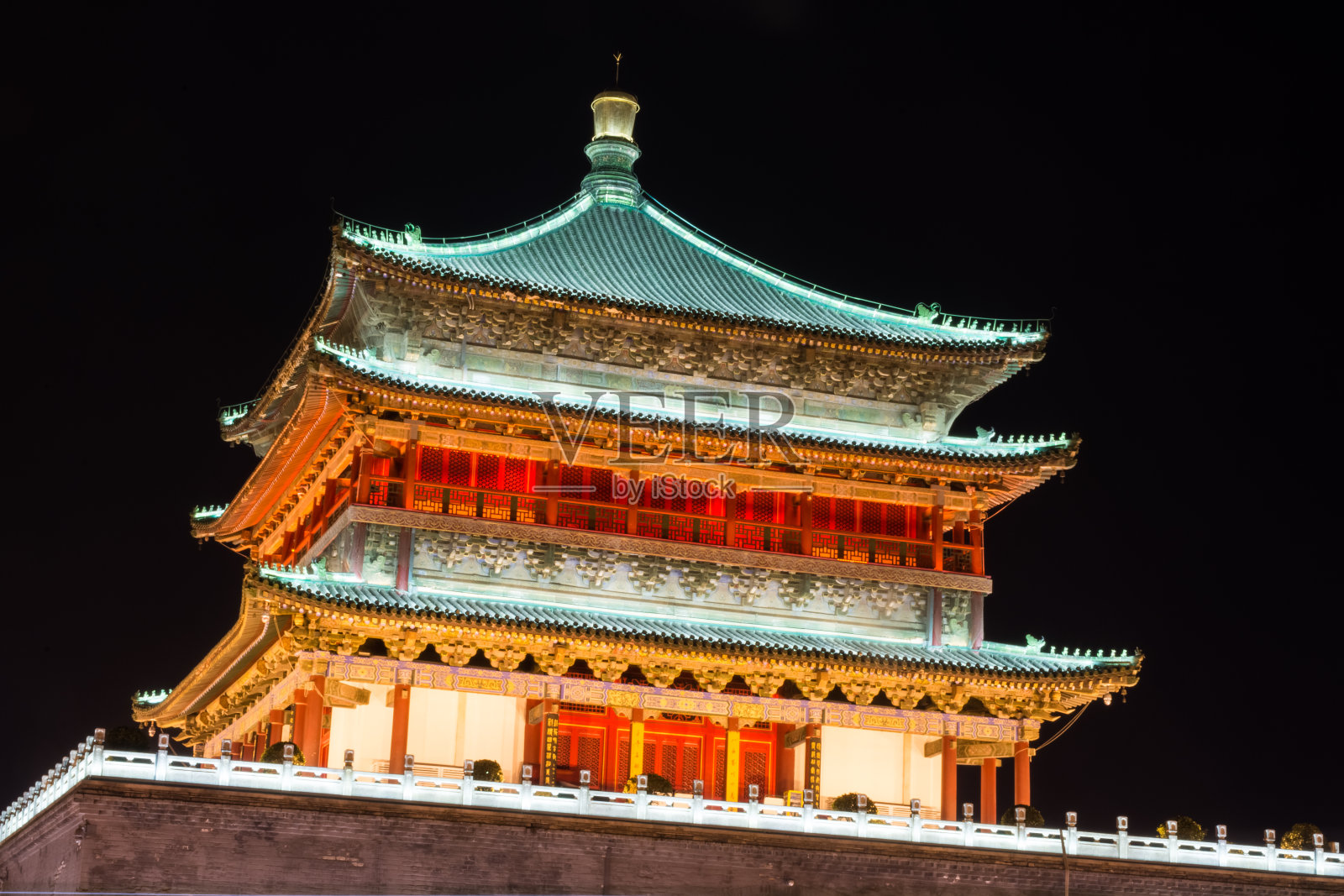 中国古都——历史名城西安的惊人地标照片摄影图片