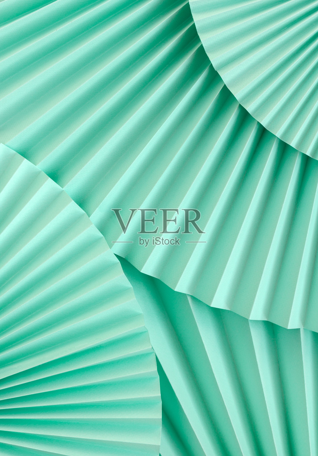 模板与纹理纸风扇。极简主义。照片摄影图片