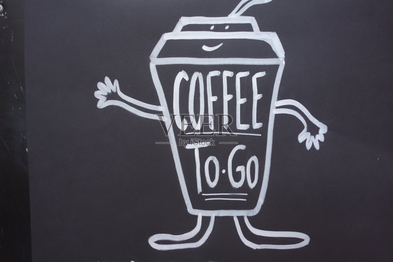 咖啡馆或咖啡馆招牌照片摄影图片