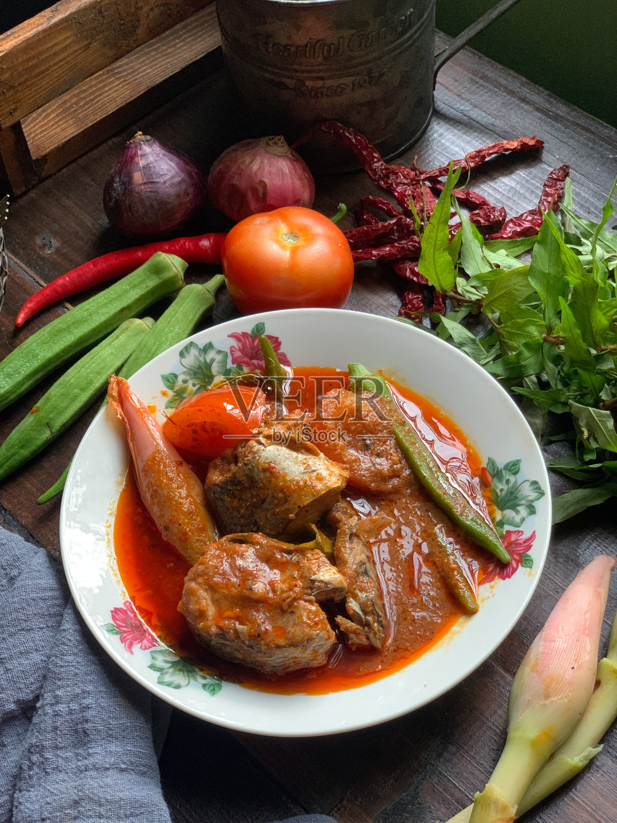 麻辣海鲜照片摄影图片