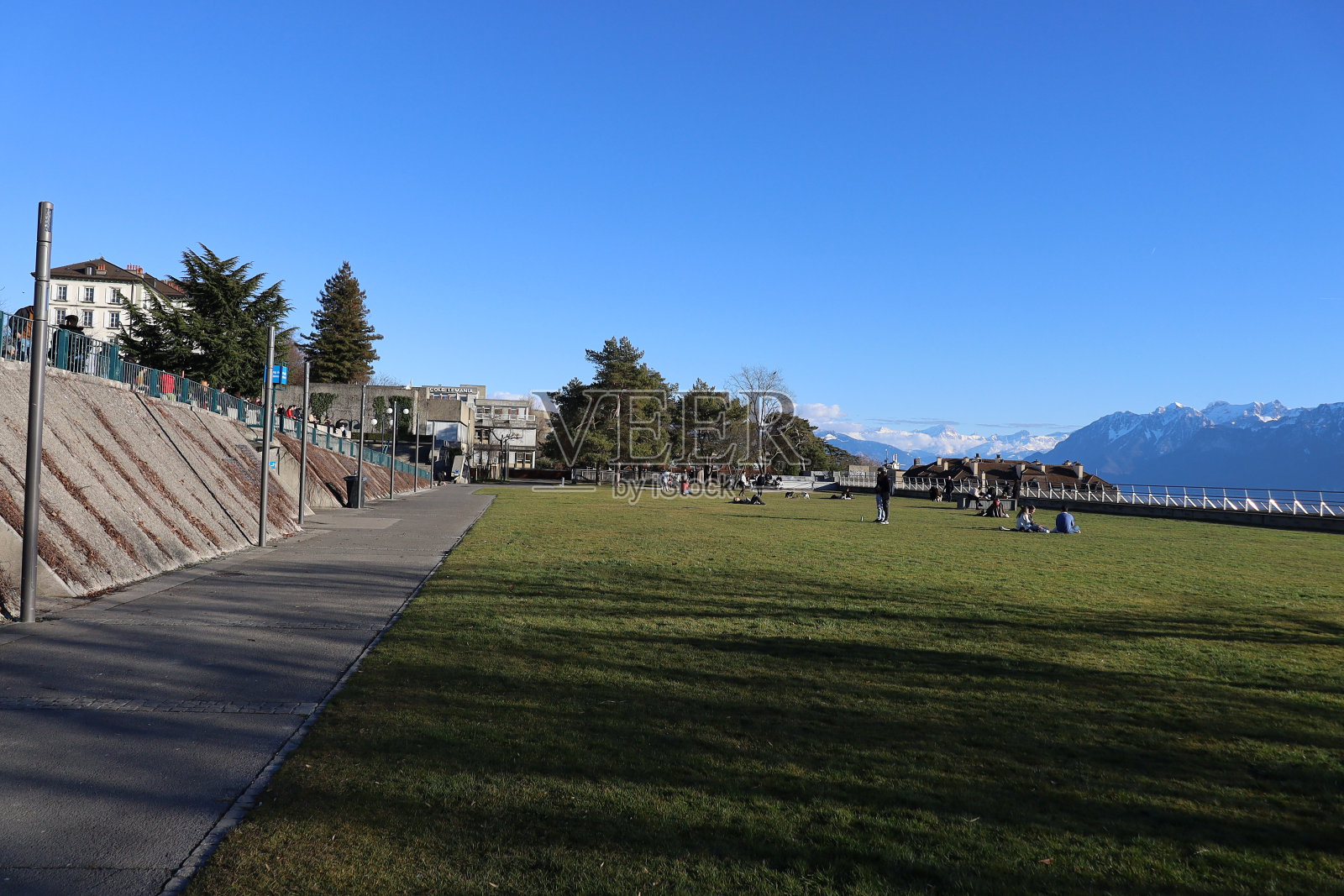 洛桑 - 蒙贝农滨海艺术中心照片摄影图片